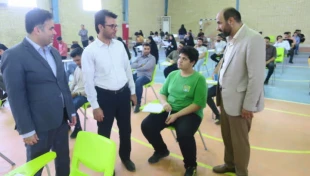 بازدید ناظر و نماینده مرکز نظارت و ارزیابی و تضمین کیفیت دانشگاه فنی و حرفه ای از آموزشکده فنی و حرفه ای میناب 3