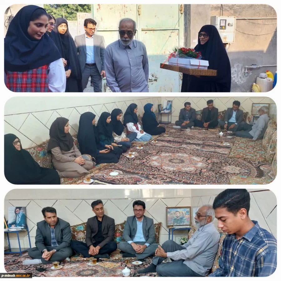 دیدار با مادر شهید عبدالله پور به مناسبت وفات حضرت ام البنین سلام الله علیها 2