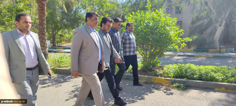 دیدار معاون استاندار و فرماندار ویژه شهرستان میناب از آموزشکده ملی مهارت میناب 6