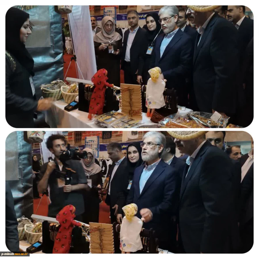 حضور آموزشکده ملی مهارت میناب در هشتمین بازارچه دانشجویی و اولین جشنواره آیین‌های نوروزی دانشگاه ملی مهارت 3