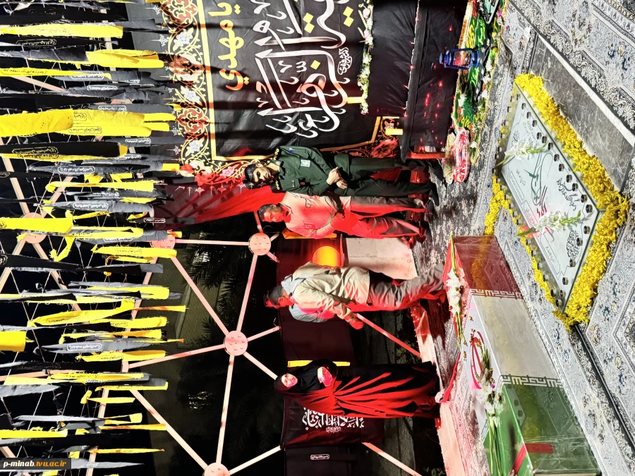 تشییع پیکر شهید گمنام همزمان با شب شهادت حضرت زهرا(س)    2