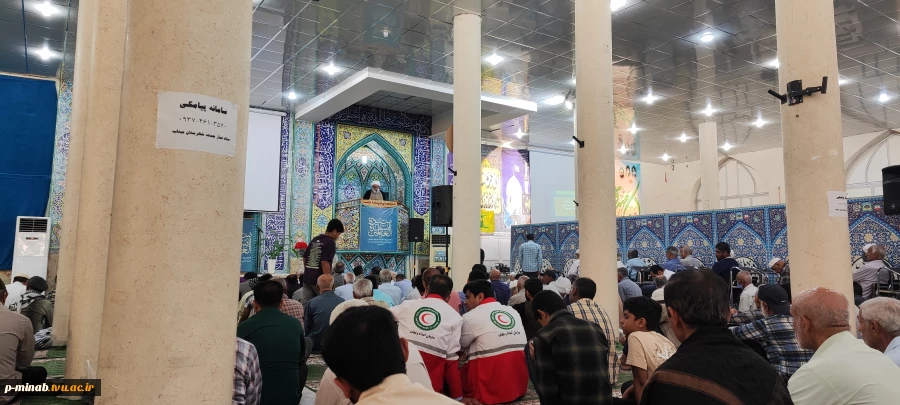 شرکت در نماز جمعه به مناسبت روز دانشجو 6