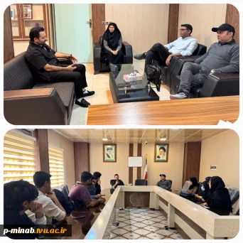 حضور دانشجوی کارآفرین موفق و فعال آموزشکده ملی مهارت میناب پس از 20سال  