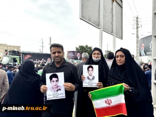حضور دانشگاهیان دانشکده ملی مهارت میناب در راهپیمایی روز قدس 5