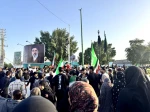برگزاری مراسم علم گردانی در اربعین رهبر شهید و شهدای دانش آموز مدرسه شجره طیبه میناب 3