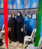 حضور کارکنان آموزشکده ملی مهارت میناب در چهلم شهدای دانش آموز مدرسه شجره طیبه 2