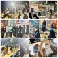 برپایی موکب با عنوان  از «قربان تا غدیر» در گلزار شهدای دانش آموز میناب