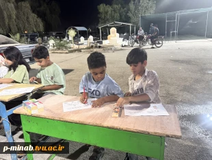 برپایی موکب با عنوان  از «قربان تا غدیر» در گلزار شهدای دانش آموز میناب 4