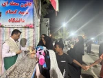 برپایی موکب با عنوان  از «قربان تا غدیر» در گلزار شهدای دانش آموز میناب 9