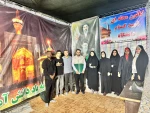 برپایی موکب با عنوان  از «قربان تا غدیر» در گلزار شهدای دانش آموز میناب 10